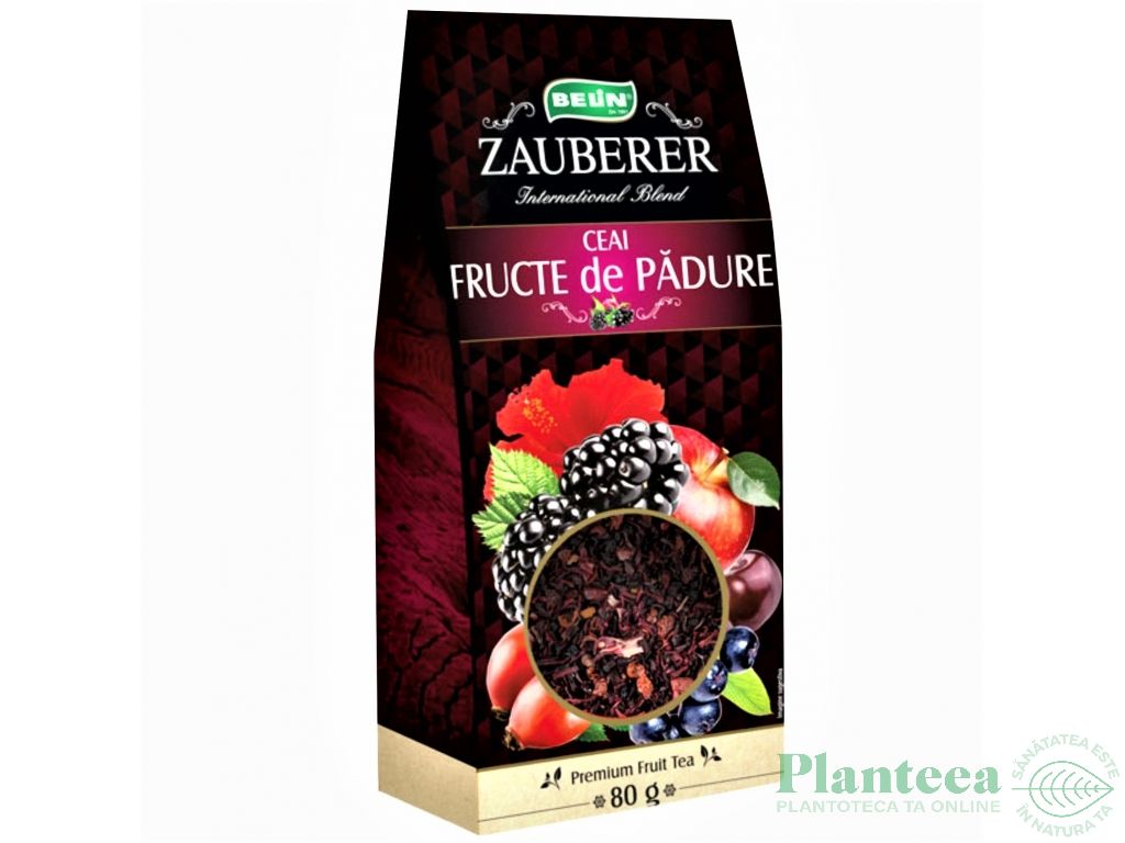 Ceai fructe padure premium 80g - ZAUBERER
