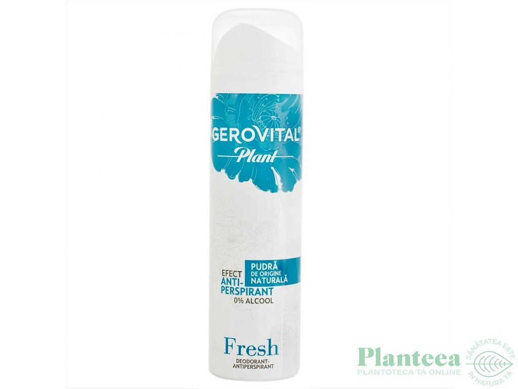 Deodorant spray antiperspirant Fresh 150ml - GEROVITAL PLANT