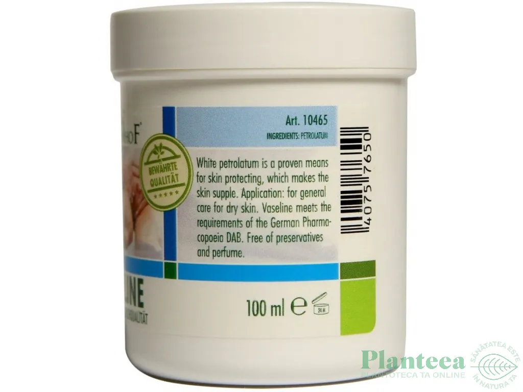 Vaselina alba pura 100ml - KRAUTERHOF