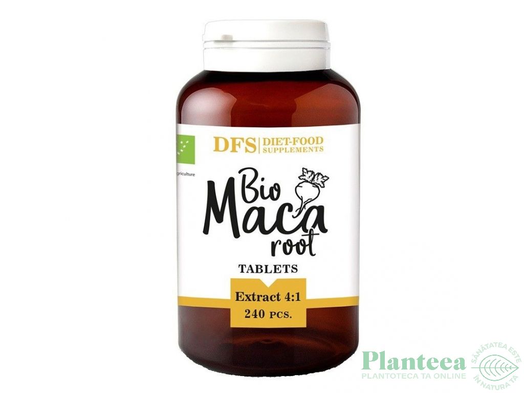 Maca 500mg bio 240cp - DIET FOOD