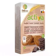 Biscuiti ciocolata fara zahar Activa 150g - BELKORN