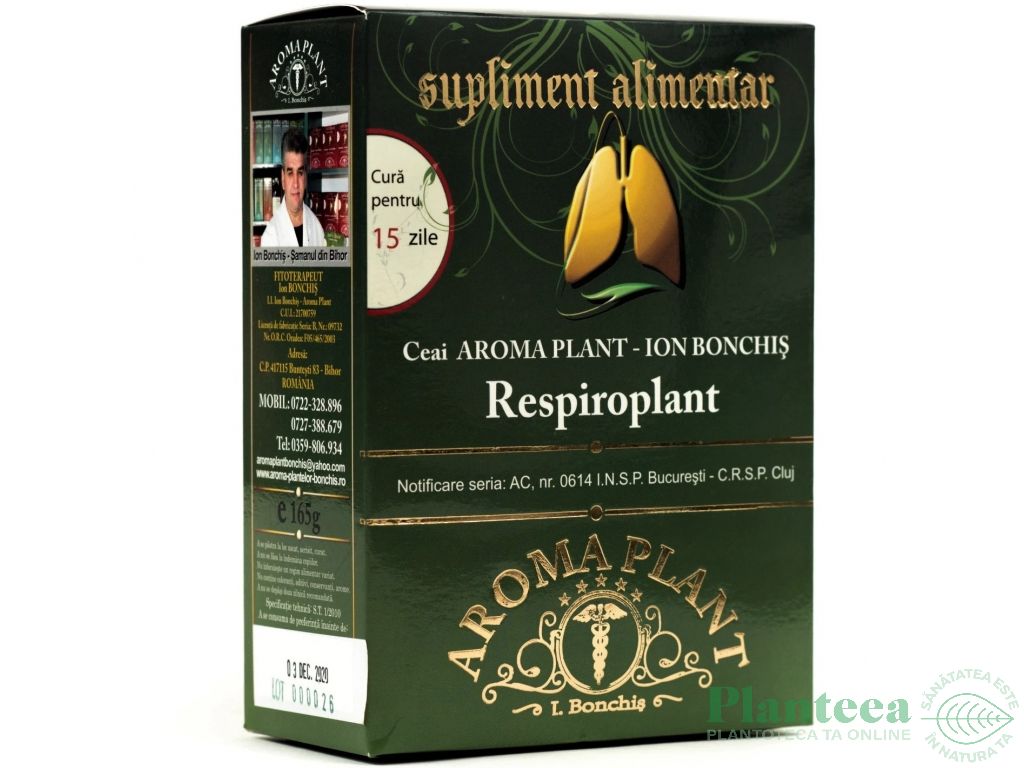 Ceai Respiroplant [afectiuni respiratorii] 165g - BONCHIS