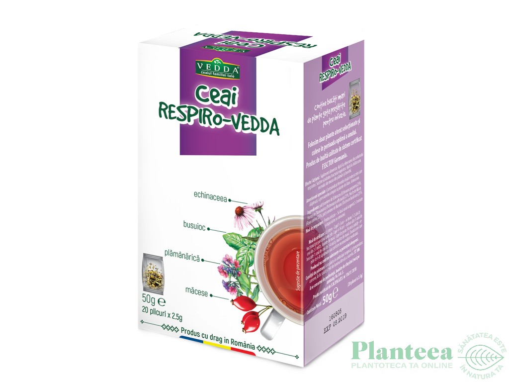 Ceai Respiro 20dz - VEDDA