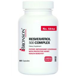 Resveratrol complex 500mg 60cps - BRONSON