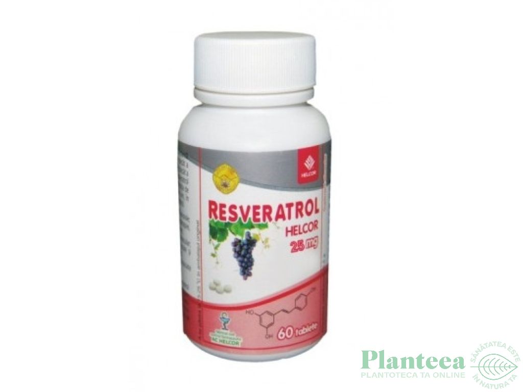 Resveratrol 25mg 60cp - AC HELCOR
