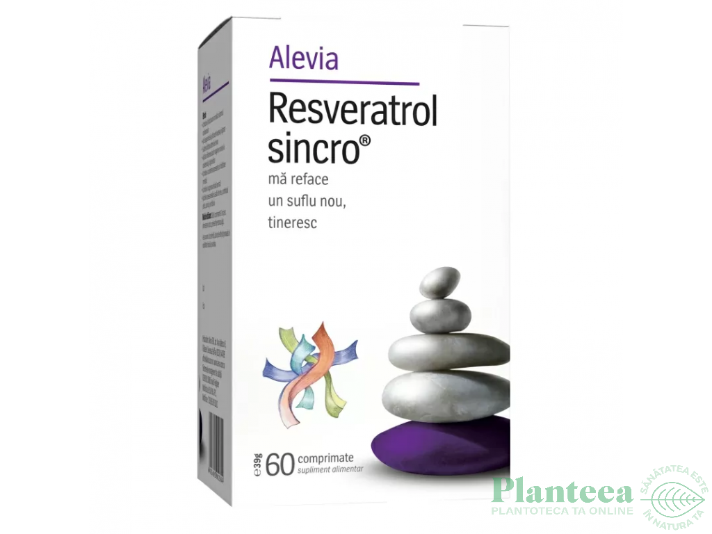 Resveratrol sincro 60cp - ALEVIA