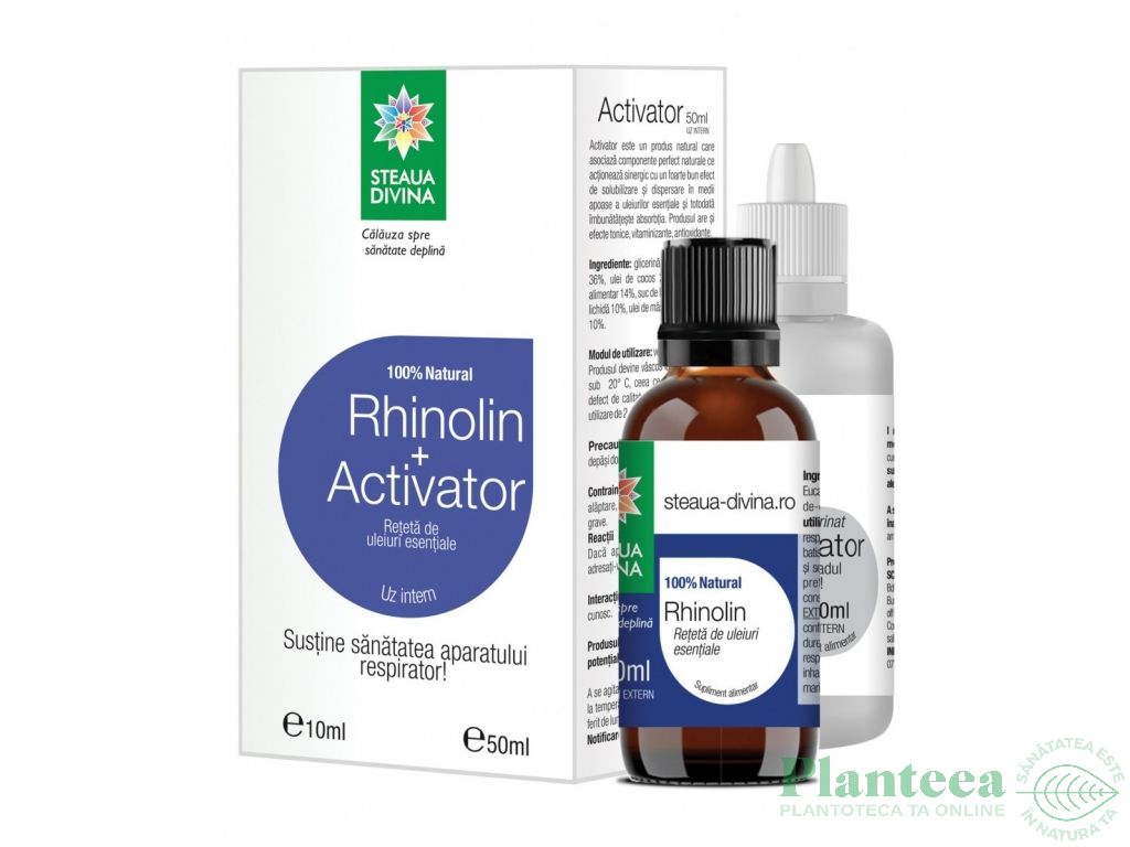 Kit Rhinolin 10ml+activator 50ml - SANTO RAPHAEL