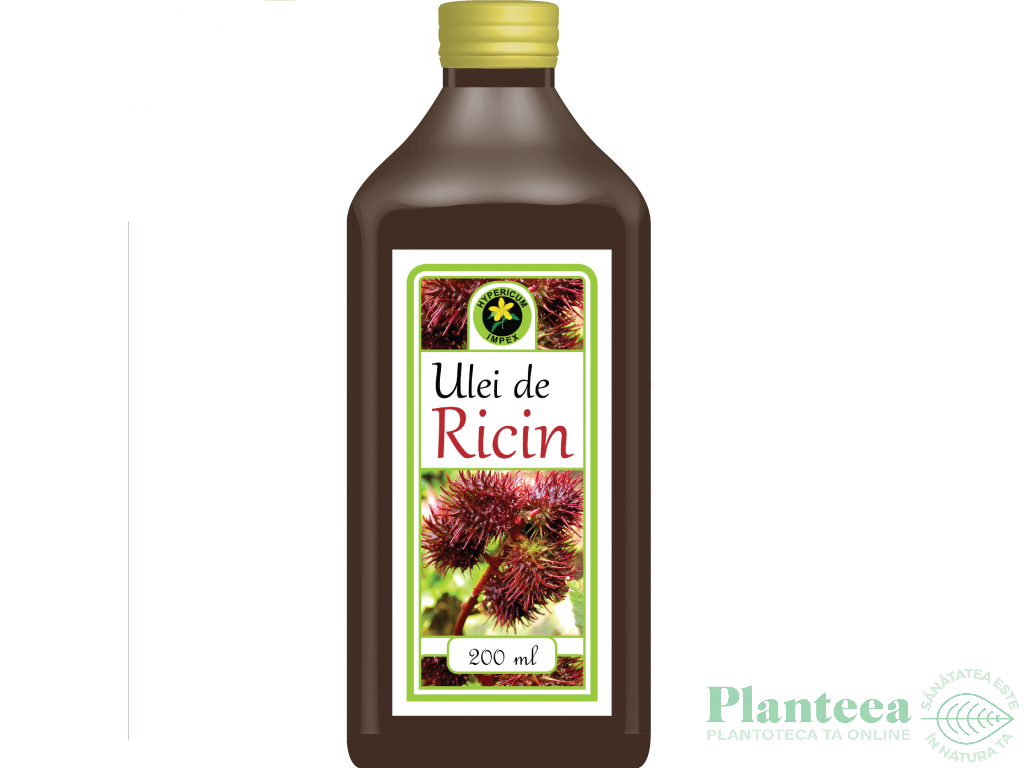 Ulei ricin 200ml - HYPERICUM PLANT