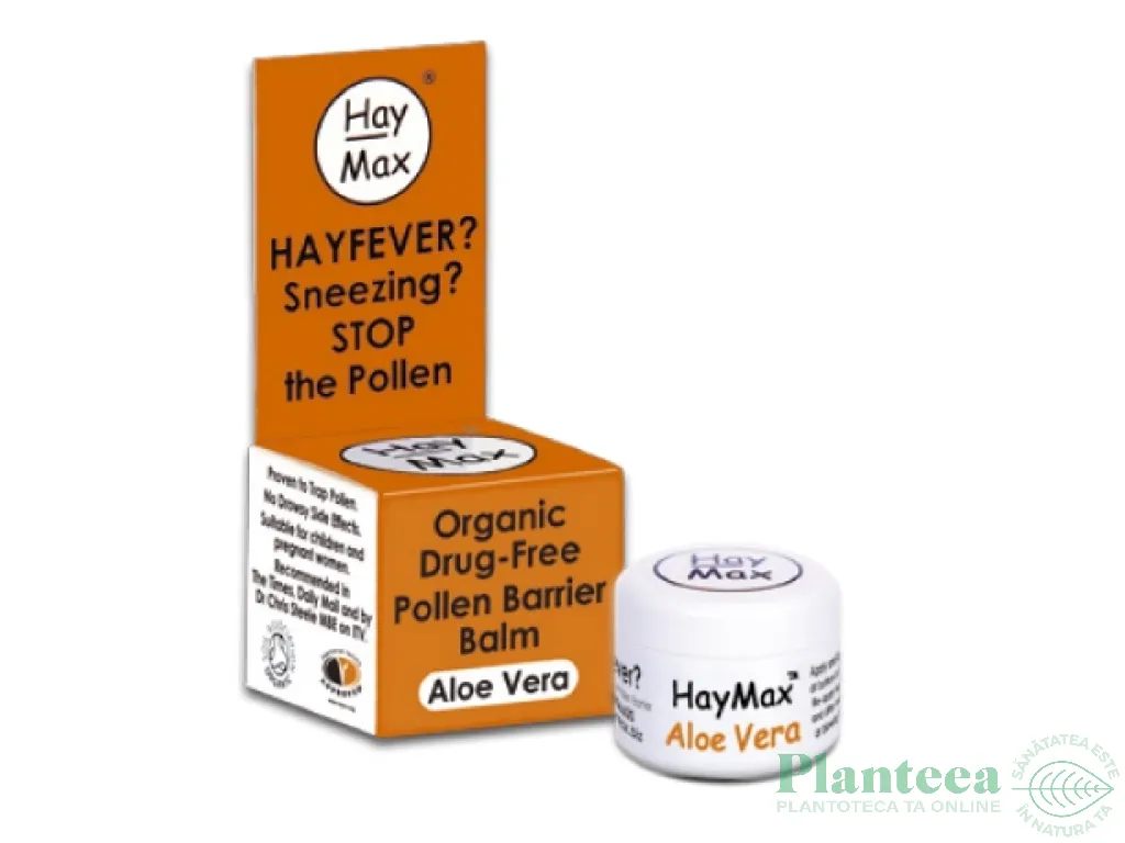 Balsam remediu alergii aloe vera 5ml - HAY MAX