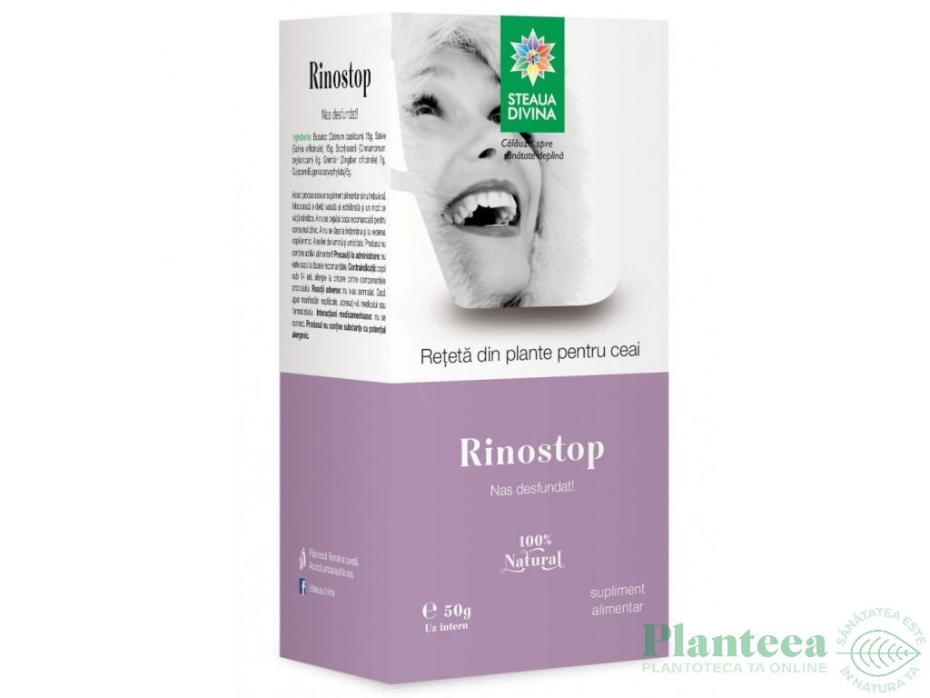 Ceai Rinostop 50g - SANTO RAPHAEL