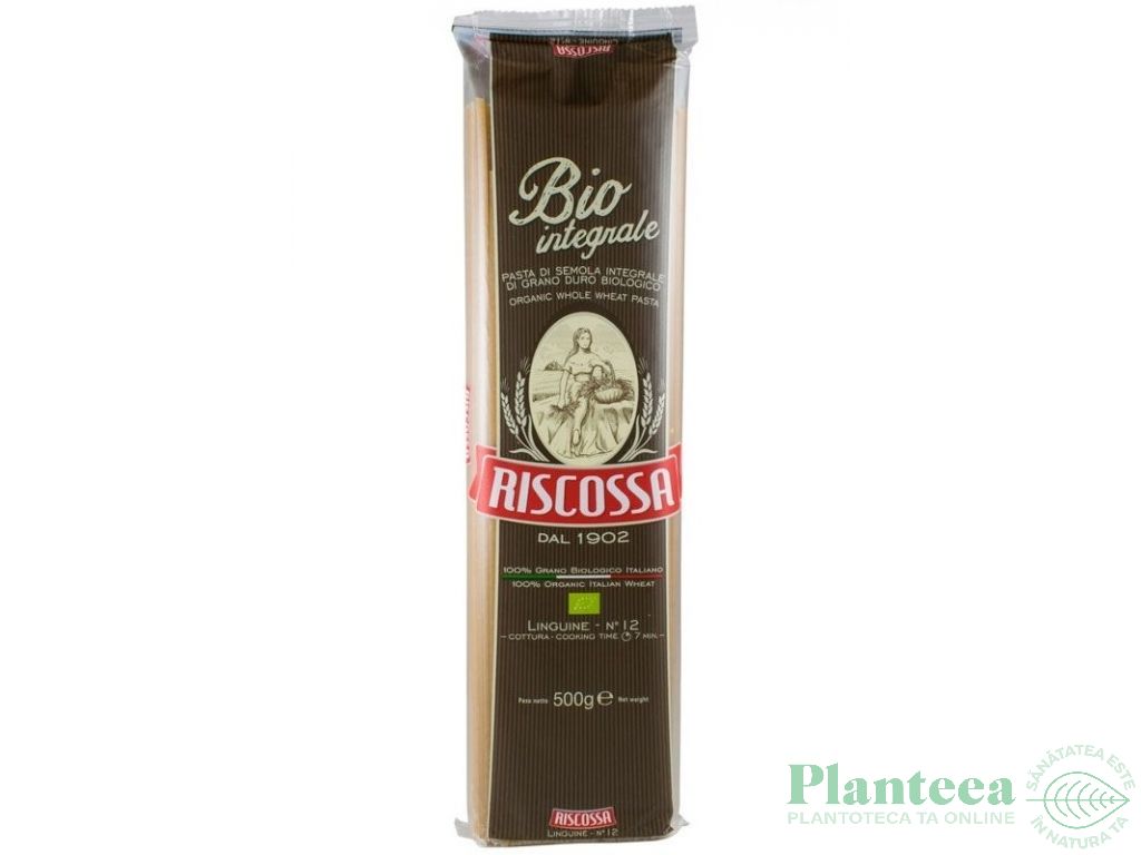 Paste linguine grau integral eco 500g - RISCOSSA