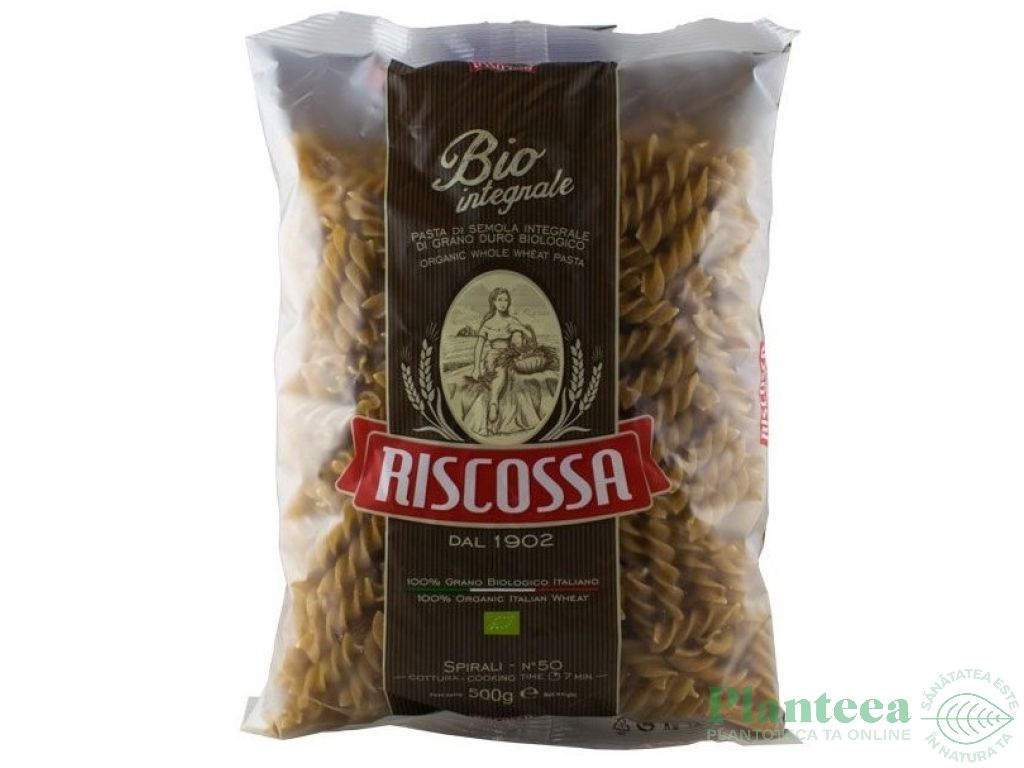 Paste spirale grau integral eco 500g - RISCOSSA