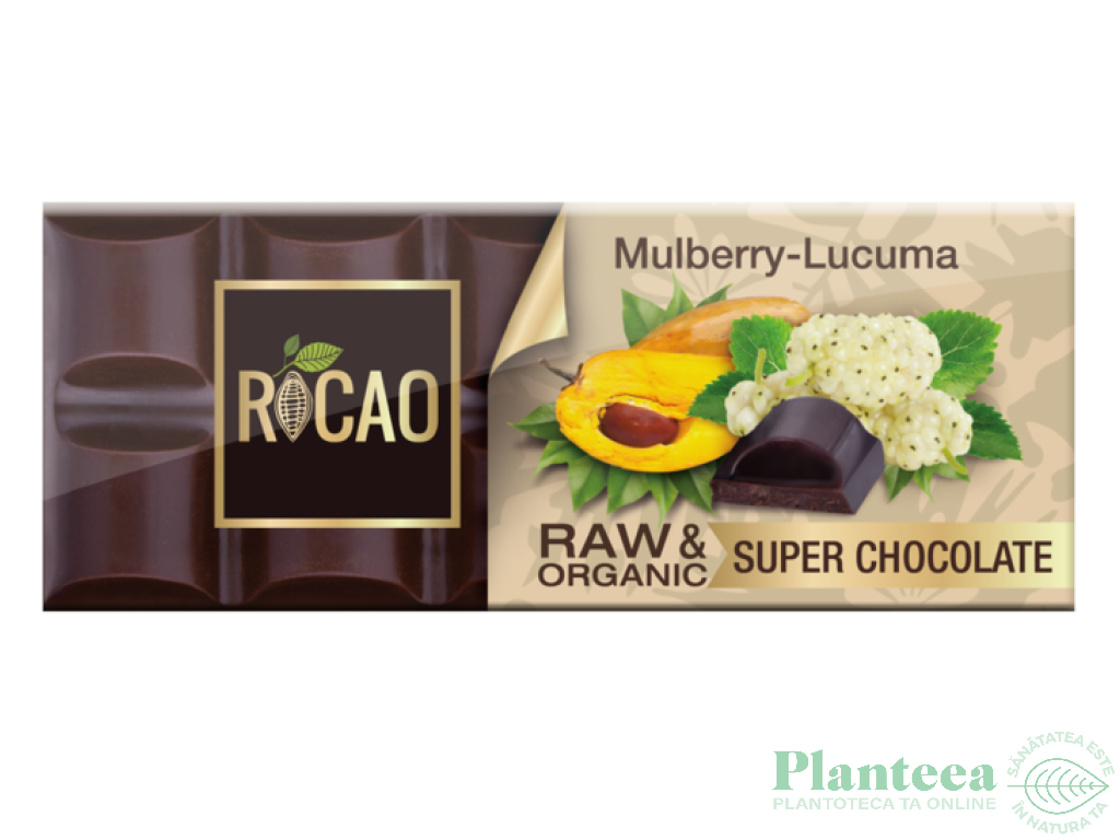 Ciocolata neagra 67% dude lucuma eco 38g - ROCAO