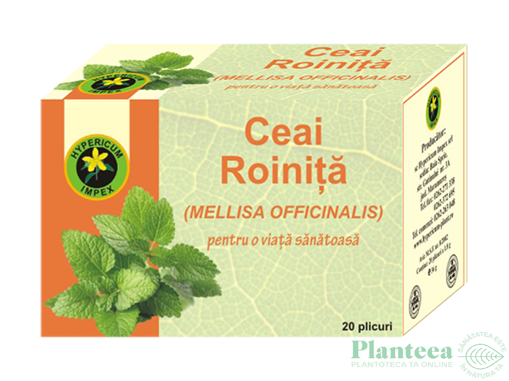 Ceai roinita 20dz - HYPERICUM PLANT