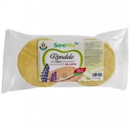 Rondele expandate orez glazura lupin 75g - SANOVITA