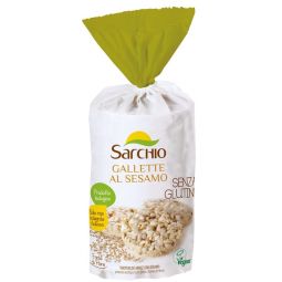 Rondele expandate orez susan cu sare eco 100g - SARCHIO