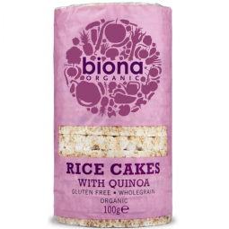 Rondele expandate orez quinoa cu sare 100g - BIONA