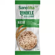 Rondele expandate grau fara sare 56g - SANOVITA