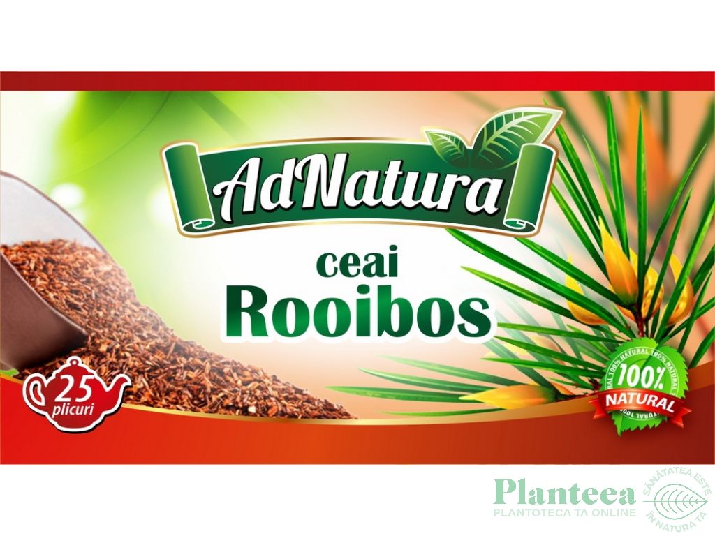 Ceai rooibos 20dz - ADNATURA