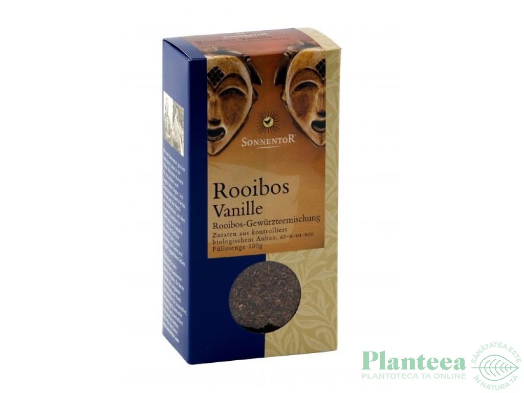 Ceai rooibos vanilie eco 100g - SONNENTOR