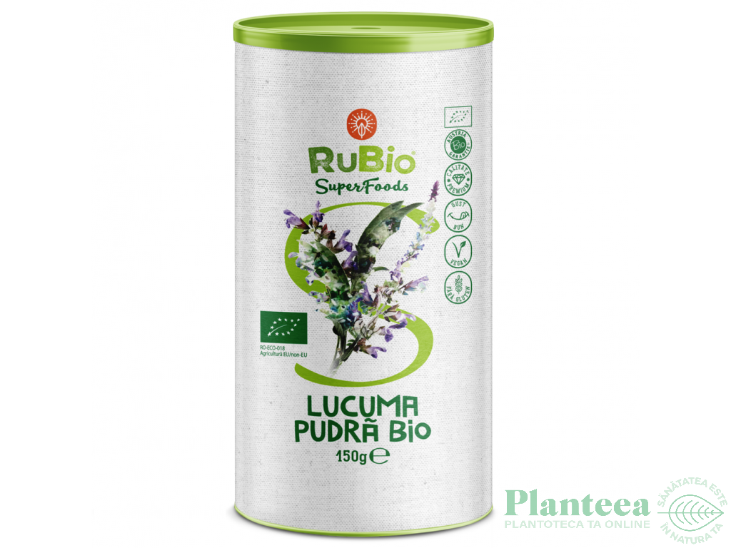 Pulbere lucuma bio 150g - RUBIO