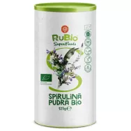 Pulbere spirulina bio 125g - RUBIO