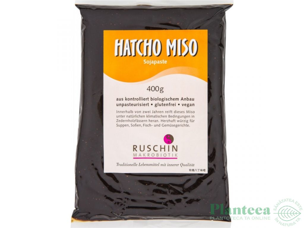 Pasta soia Hatcho Miso eco 400g - RUSCHIN