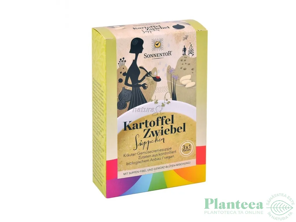 Supa cartofi ceapa 3portii eco 54g - SONNENTOR