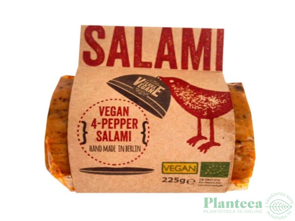 Salam vegan piper 225g - TERRA VEGANE