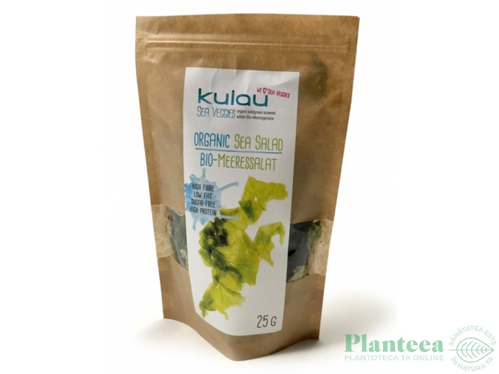 Alge marine salata bio 25g - KULAU