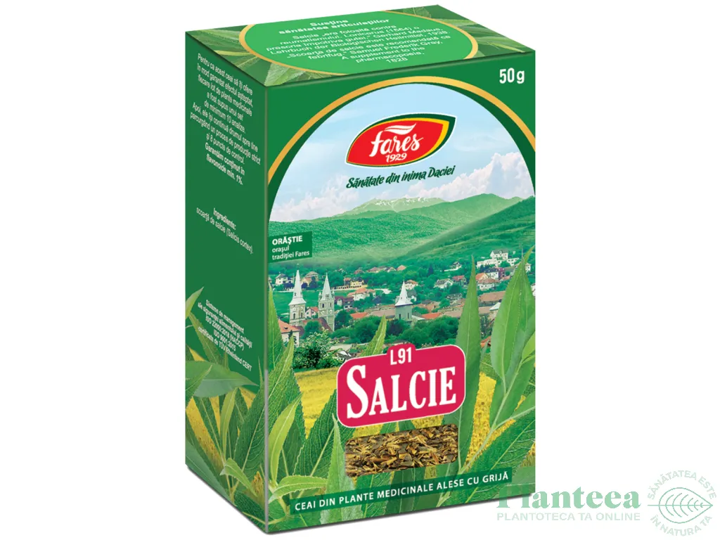 Ceai salcie scoarta 50g - FARES