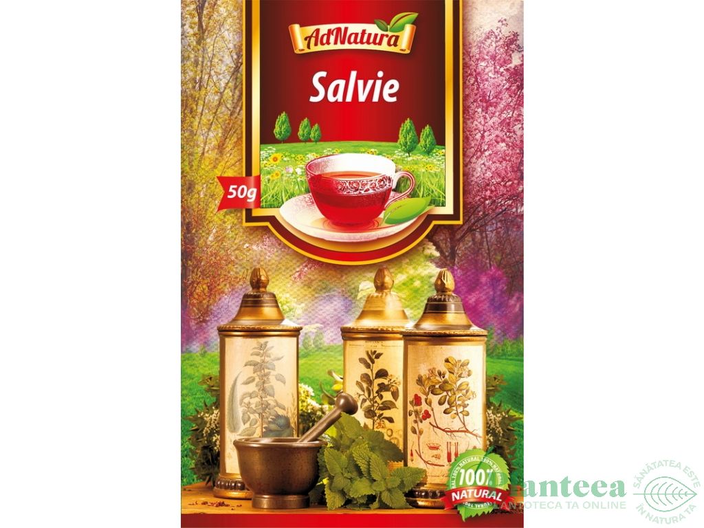 Ceai salvie 50g - ADNATURA