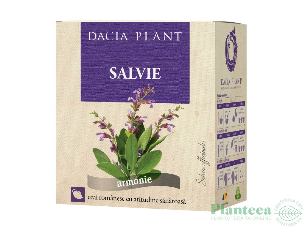 Ceai salvie 50g - DACIA PLANT
