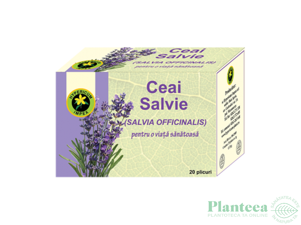 Ceai salvie 20dz - HYPERICUM PLANT