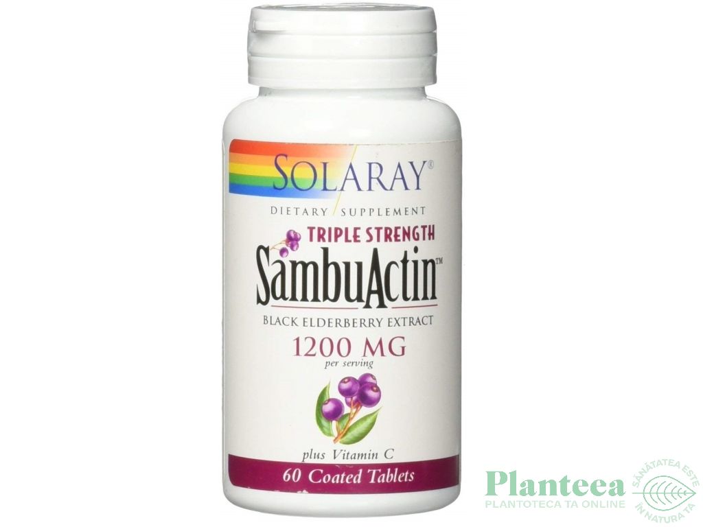 SambuActin triple strength 1200mg 60cp - SOLARAY