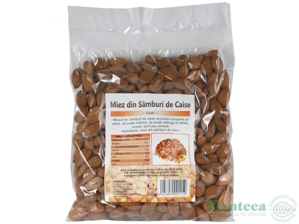 Samburi dulci caise 200g - DECO ITALIA