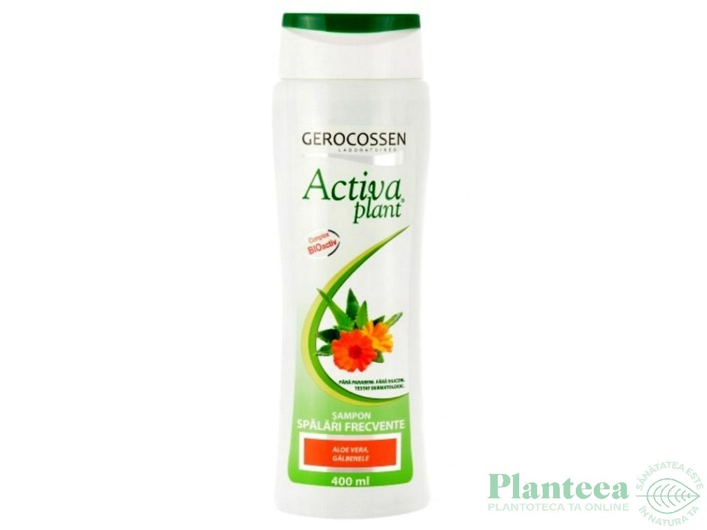 Sampon spalari frecvente ActivaPlant 400ml - GEROCOSSEN