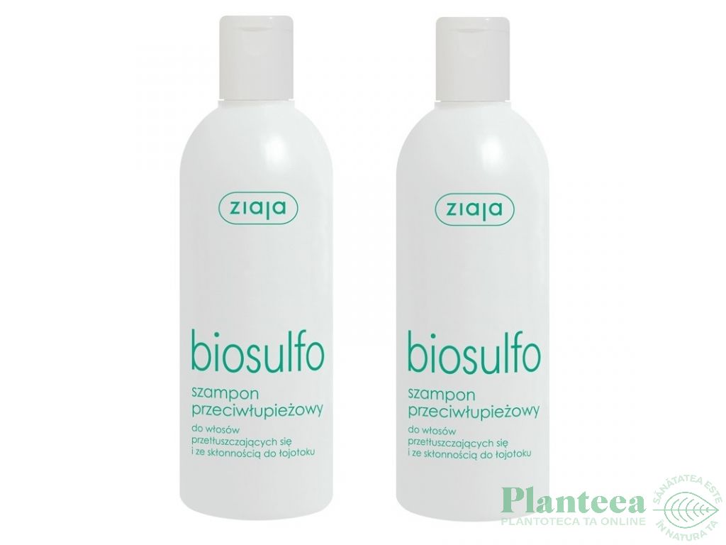 Oferta Sampon antimatreata Biosulf 2x300ml - ZIAJA