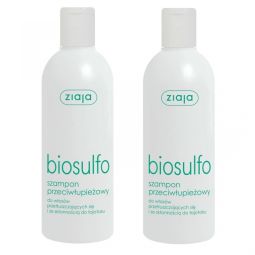 Oferta Sampon antimatreata Biosulf 2x300ml - ZIAJA