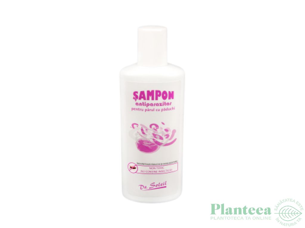 Sampon antiparazitar par cu paduchi 200ml - DR SOLEIL