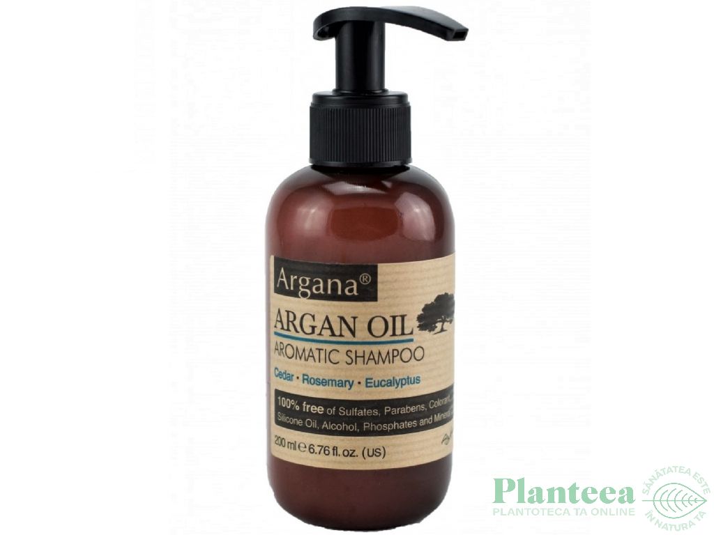 Sampon aromat ulei argan Argana 200ml - AZBANE