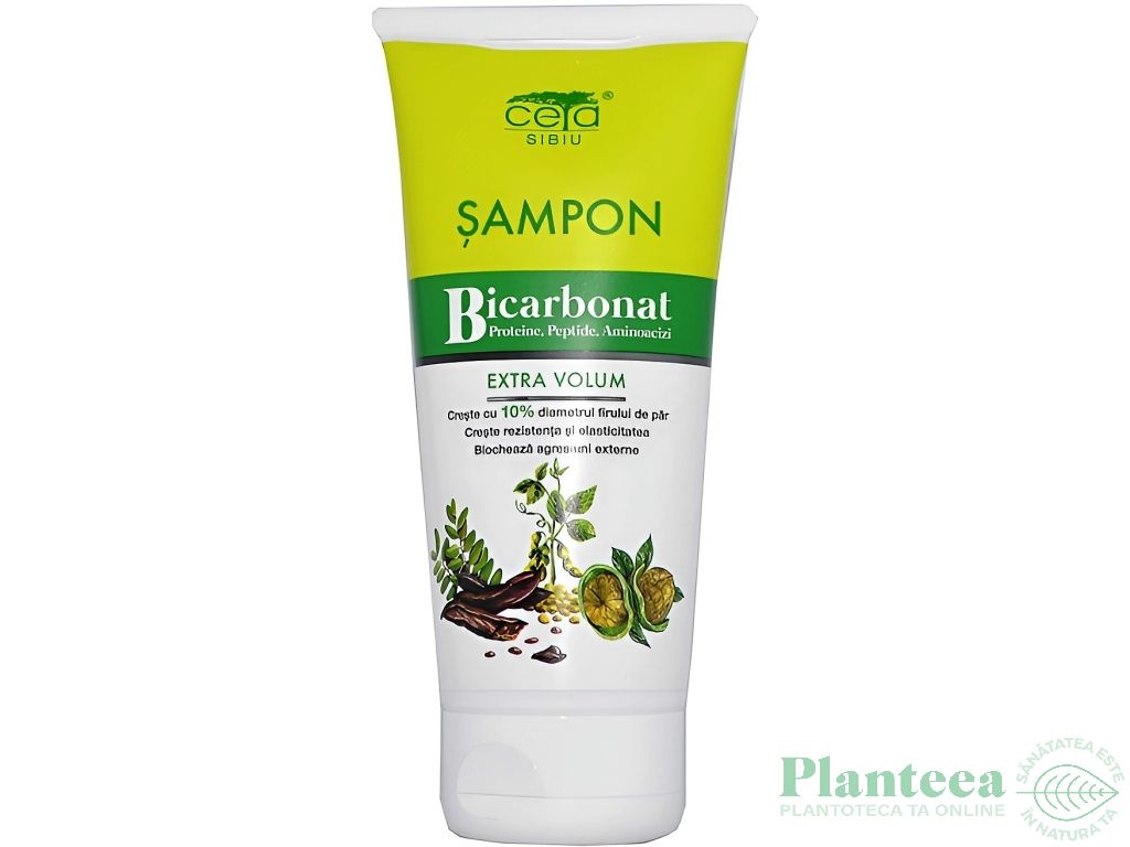 Sampon bicarbonat proteine peptide aminoacizi Extra Volum 200ml - CETA SIBIU