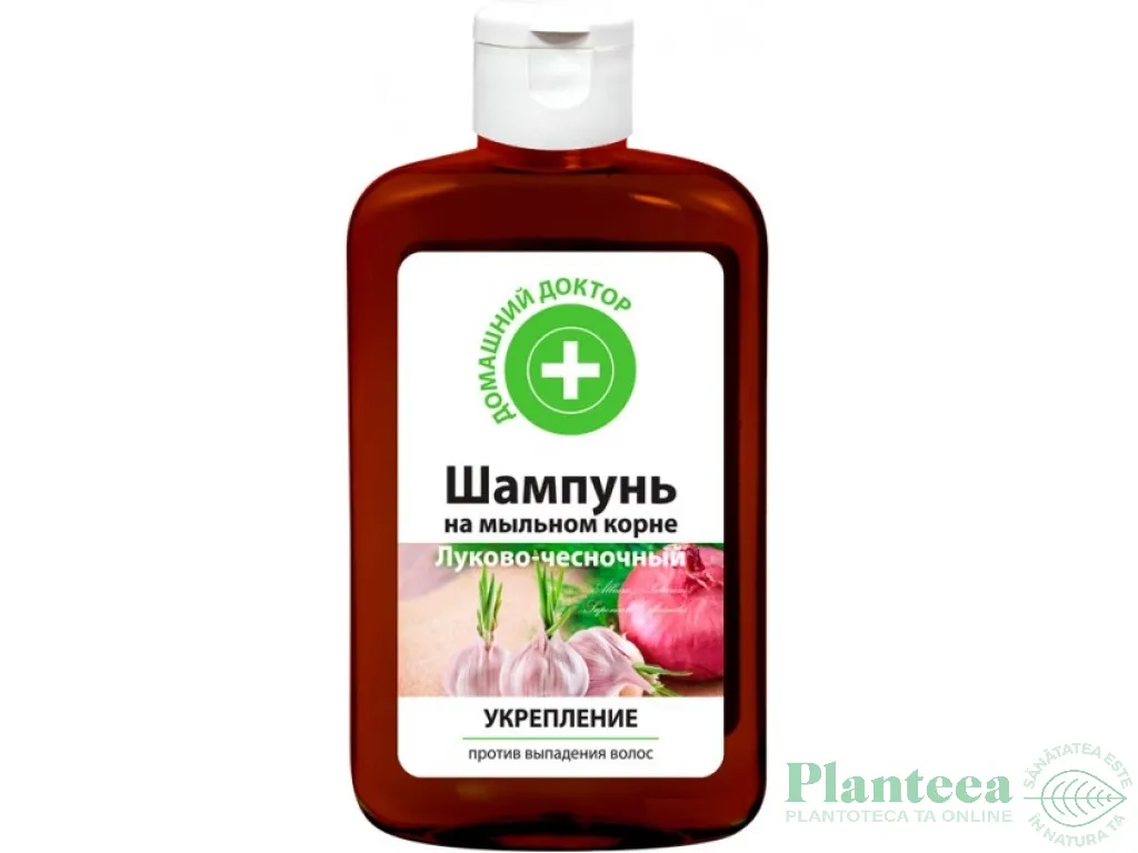 Sampon fortifiant imp caderii parului ceapa usturoi 300ml - DR CASEI