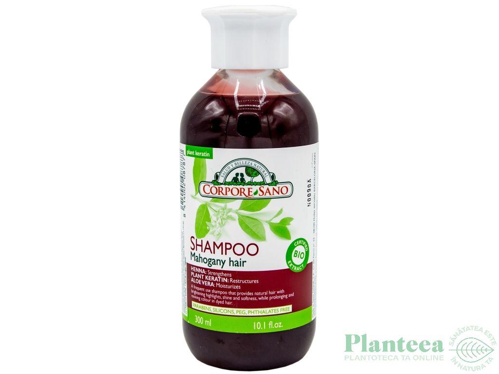 Sampon henna par saten roscat 300ml - CORPORE SANO