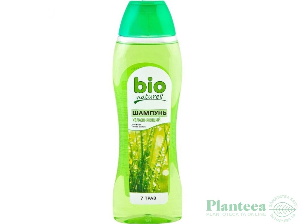 Sampon hidratant extracte 7 plante 500ml - BIO NATURELL