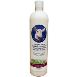 Sampon intarirea cresterea parului lapte capra 600ml - BEAUTY FARM