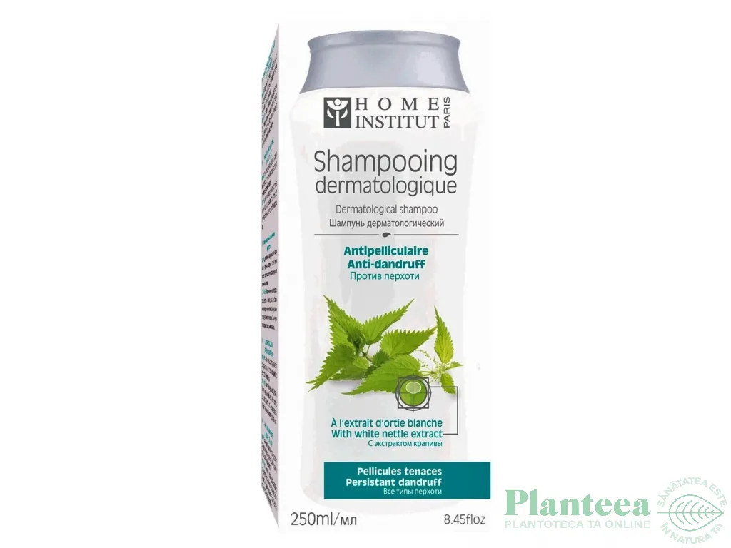 Sampon dermatologic antimatreata urzica alba 250ml - HOME INSTITUT