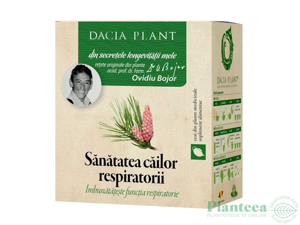 Ceai sanatatea cailor respiratorii 50g - DACIA PLANT