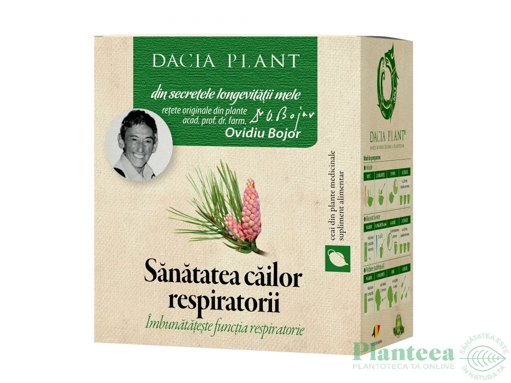 Ceai sanatatea cailor respiratorii 50g - DACIA PLANT