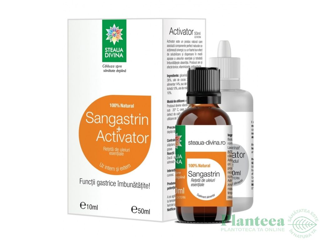 Kit Sangastrin 10ml+activator 50ml - SANTO RAPHAEL